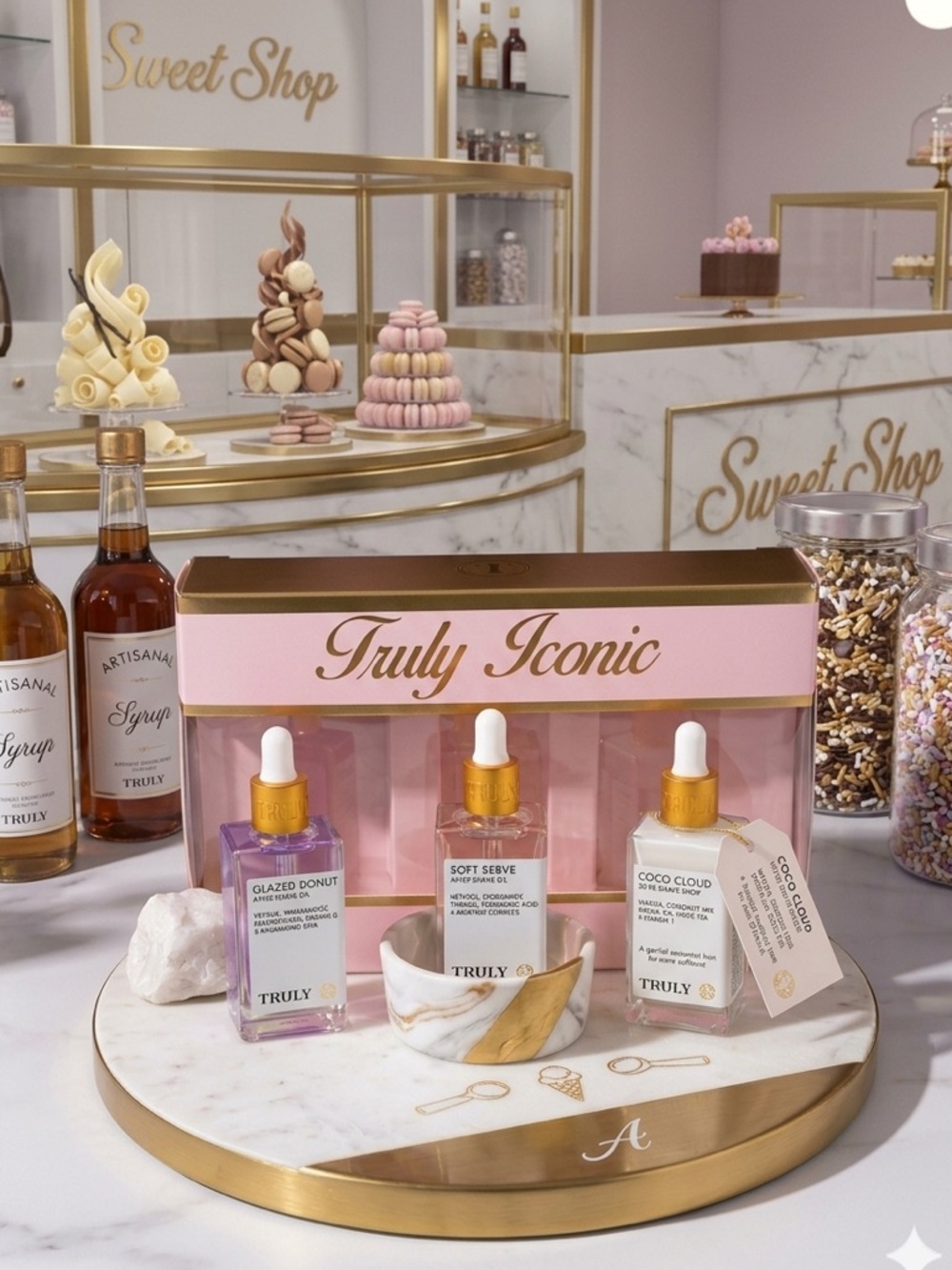 Truly Beauty Iconic Mini Set – Coco Cloud, Soft Serve & Glazed Donut – Authentic